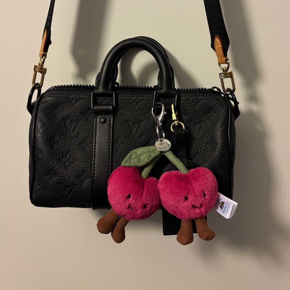 Jellycat Amusables Cherries Bag Charm - RETIRED - Picture 3 of 10